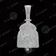 Silver Reliquary Pendant Saint George (2A) - Jewelry στο Athonian.gr