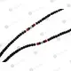 Black Silk Prayer Rope with 100 Thin Knots (100MA-3) - Prayer Ropes στο Athonian.gr