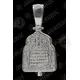 Silver Reliquary Pendant Saint George (2A) - Jewelry στο Athonian.gr