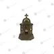 Home Table Metal Vigil Lamp "Church" 0201 - Ecclesiastical Utensils στο Athonian.gr