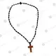 Prayer Rope with 50 Thin Knots & Wooden Cross (5020MA) - Prayer Ropes στο Athonian.gr