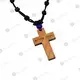 Prayer Rope with 50 Thin Knots & Wooden Cross (5020MA) - Prayer Ropes στο Athonian.gr